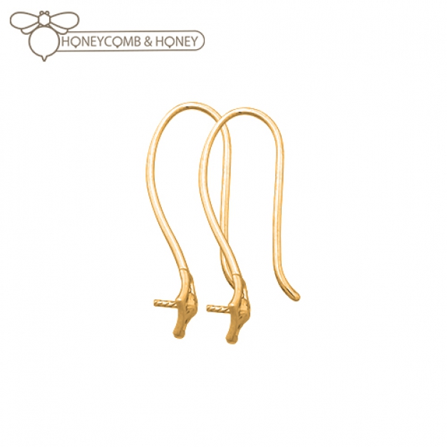 SVピアスPI-201 Mサイズ金色 Honeycomb&Honey