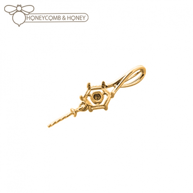 SVペンダントPN-2059NPT21 Mサイズ金色 Honeycomb&Honey