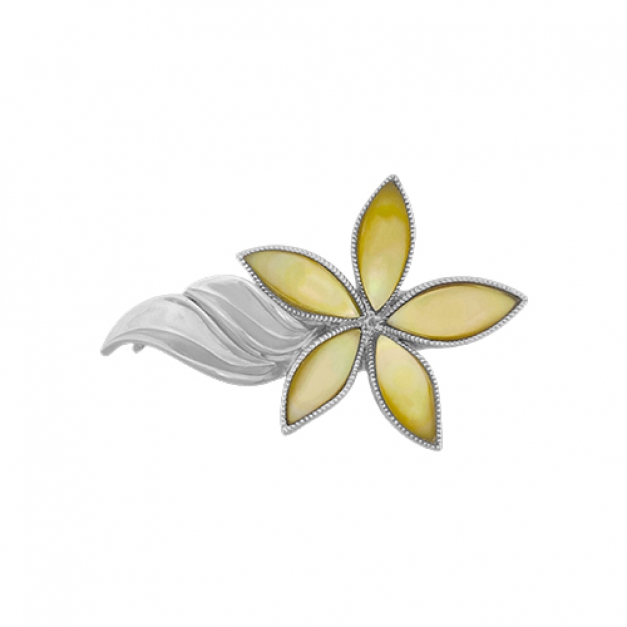 SVクリップクラスプ CC-561-YRシェルパール芯付